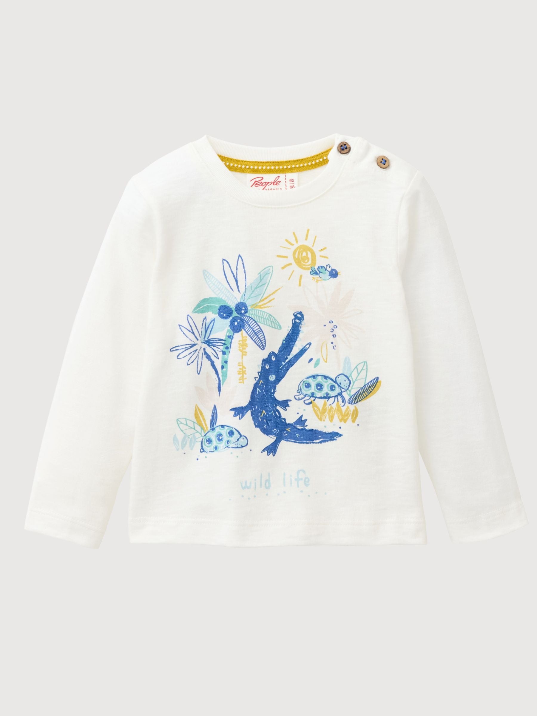 Longsleeve Wild Life Baby | People Wear Organic
