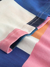 T-Shirt Stockholm Abstrakter Blockmann | Dedicated