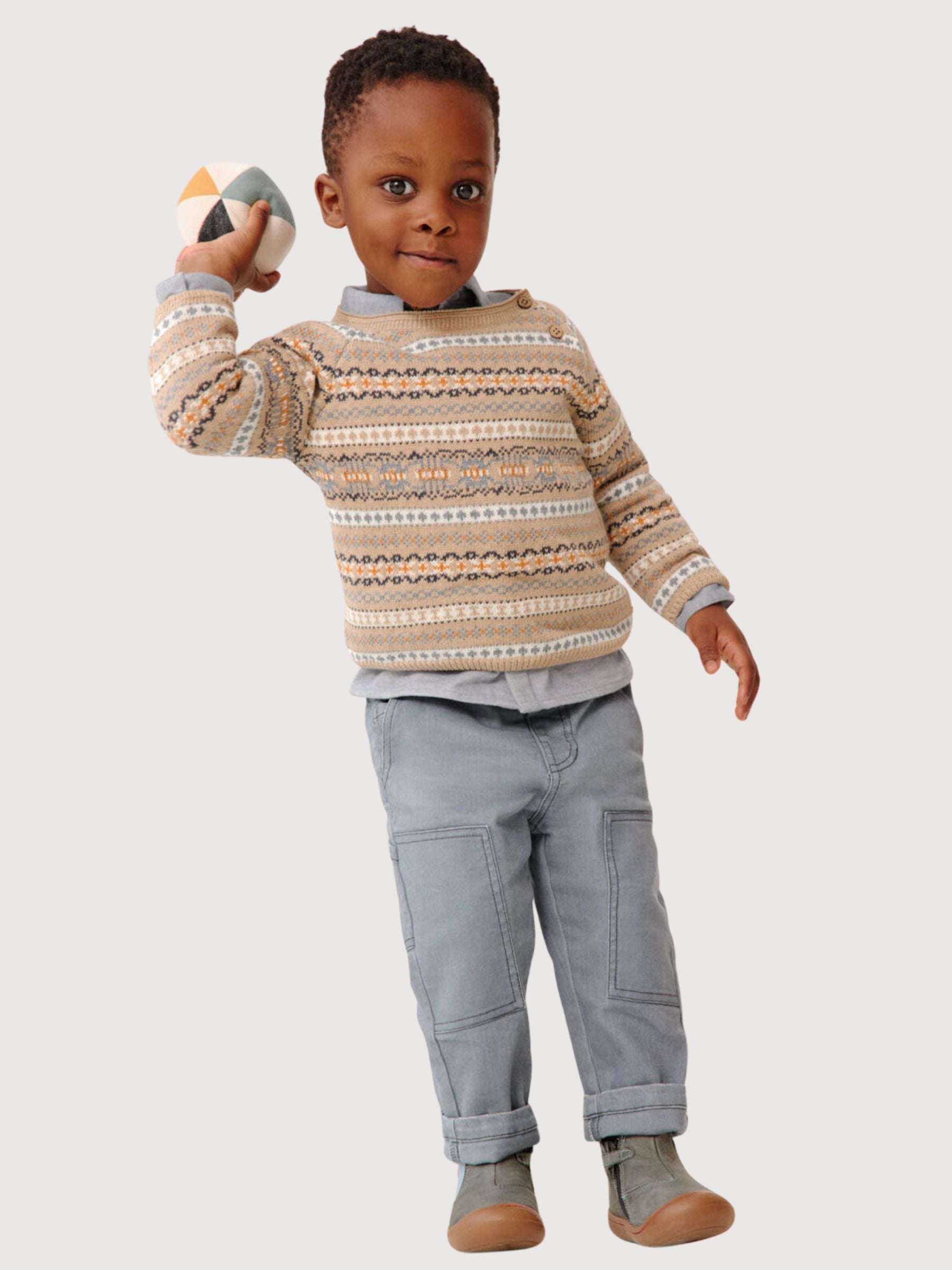 Strickpullover GOTS Sand | PEOPLE WEAR ORGANIC