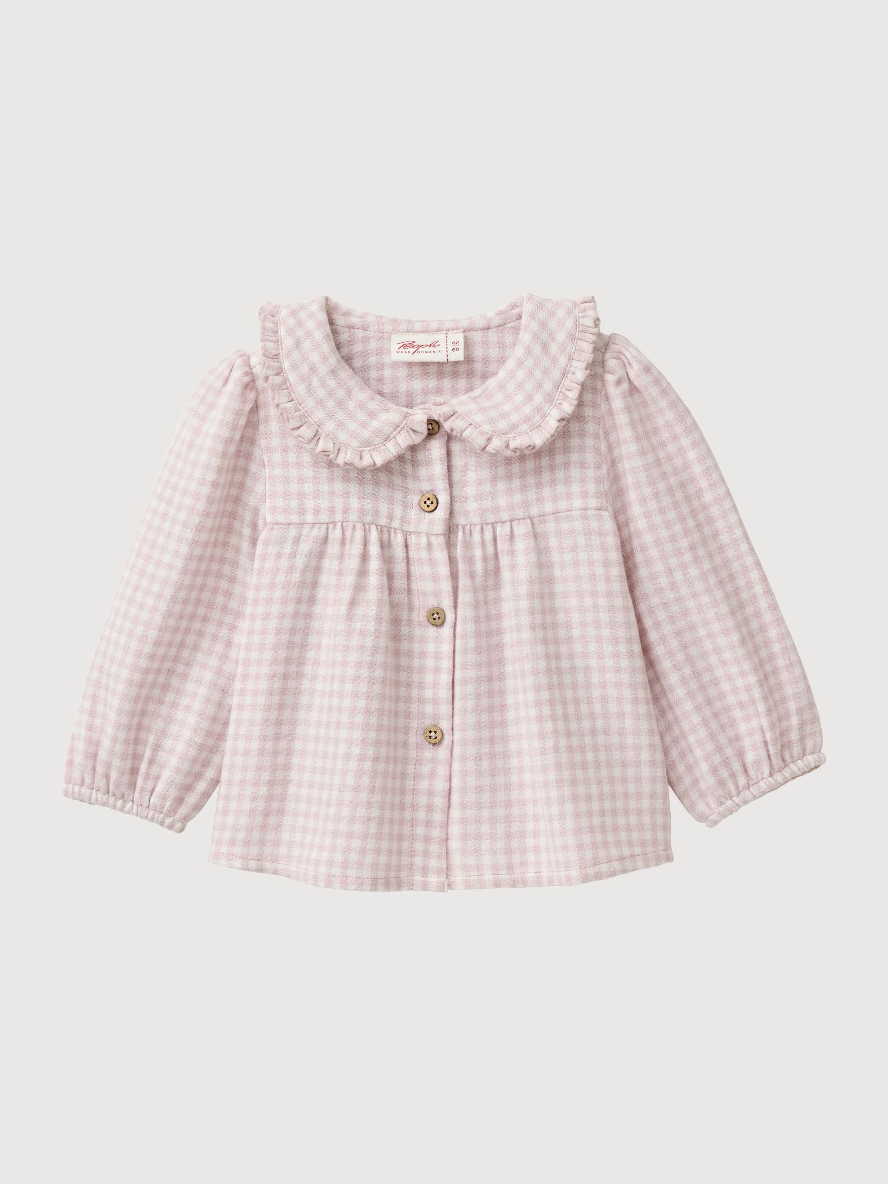 Flannel blouse GOTS | People Wear Organic