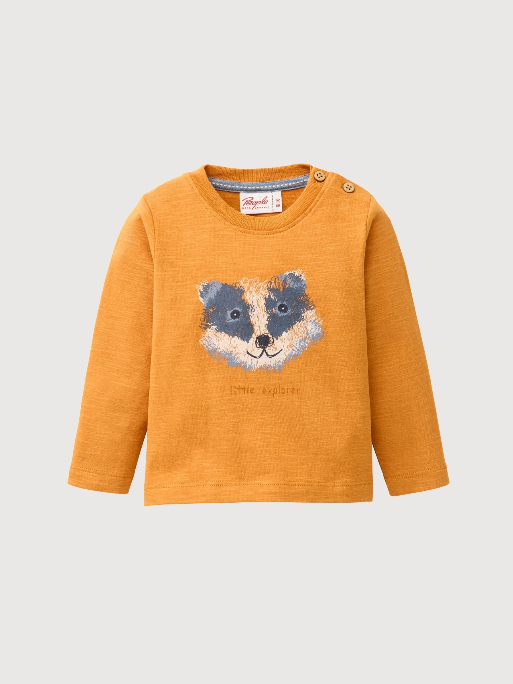 Langärmliges Hemd GOTS Pumpkin | People Wear Organic