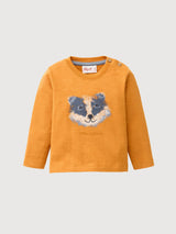 Long-sleeved shirt GOTS Pumpkin | People Wear Organic
