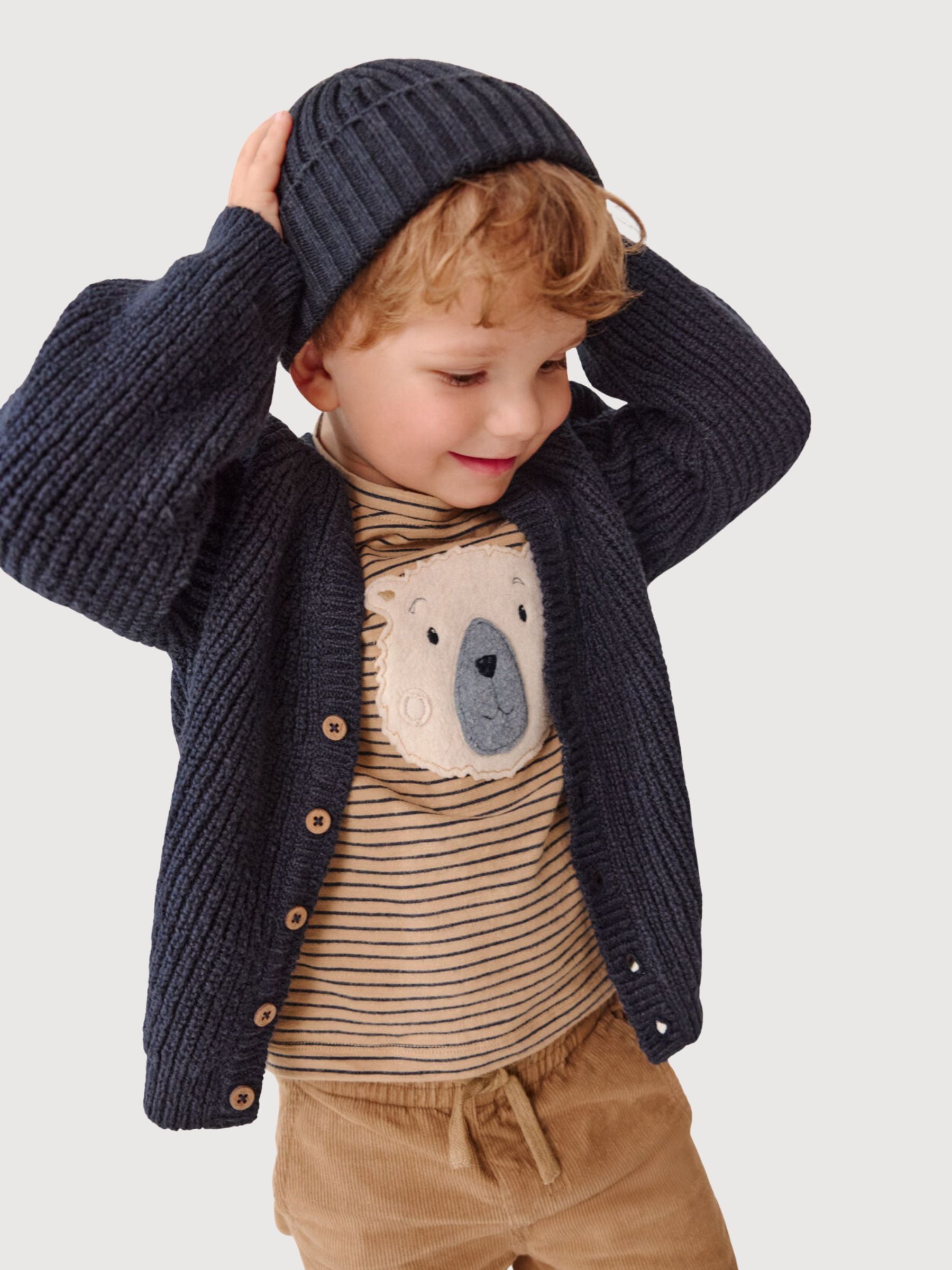 Langarm-Shirt GOTS Camel | People Wear Organic