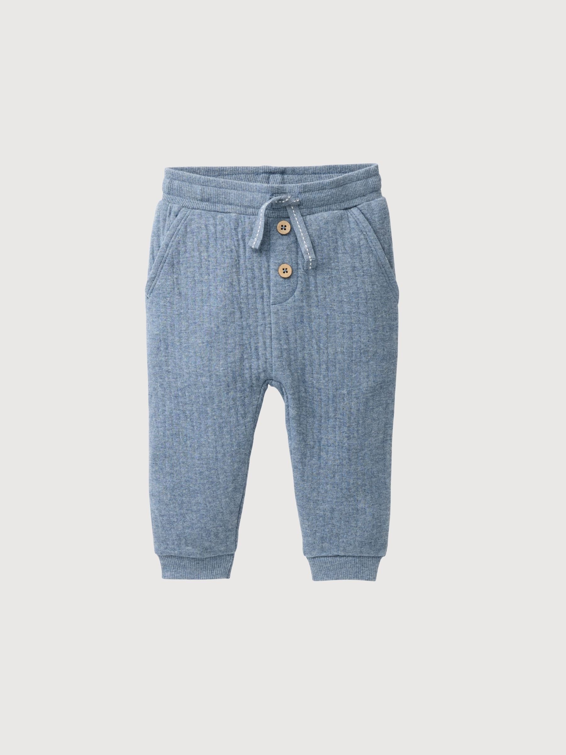 Pantaloni jogger GOTS blu scuro | People Wear Organic