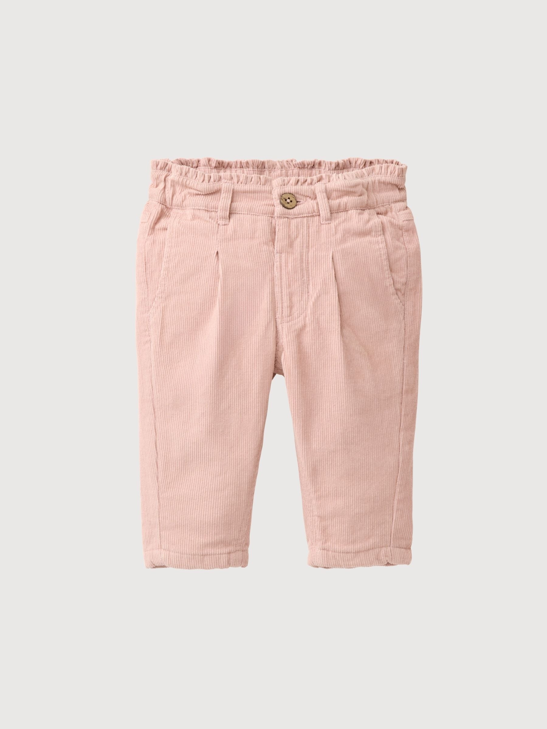 Baby-Cordhose in Rosa | People Wear Bio
