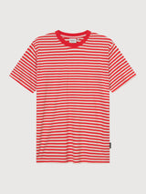 T-shirt Stockholm Stripes GrenadineRed | Dedicated