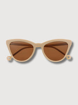 Sunglasses Colina Beige Unisex | Parafina