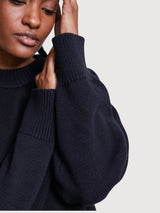 Pullover Yagmur Black Woman Cotton | Jan N June