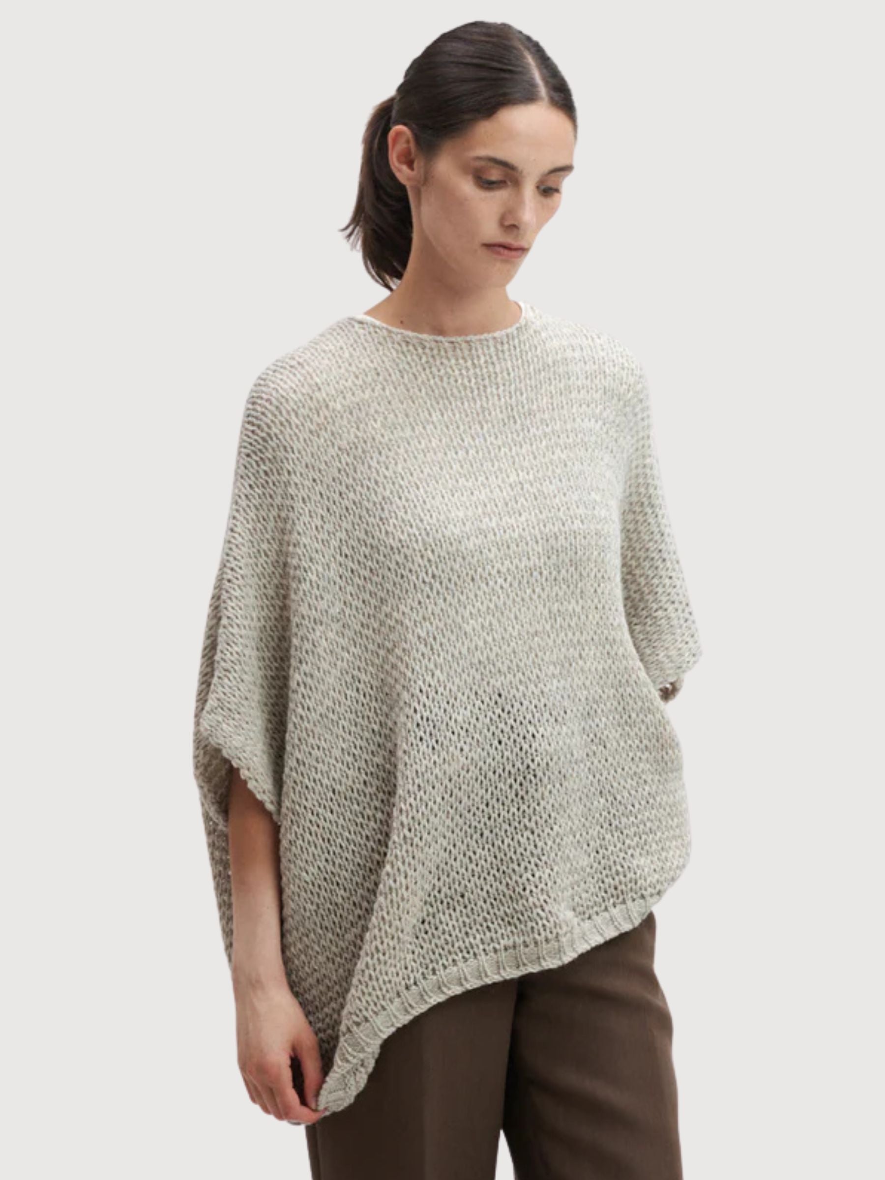 Pullover Irmgard Donna Natura Lana Vergine | Stapf
