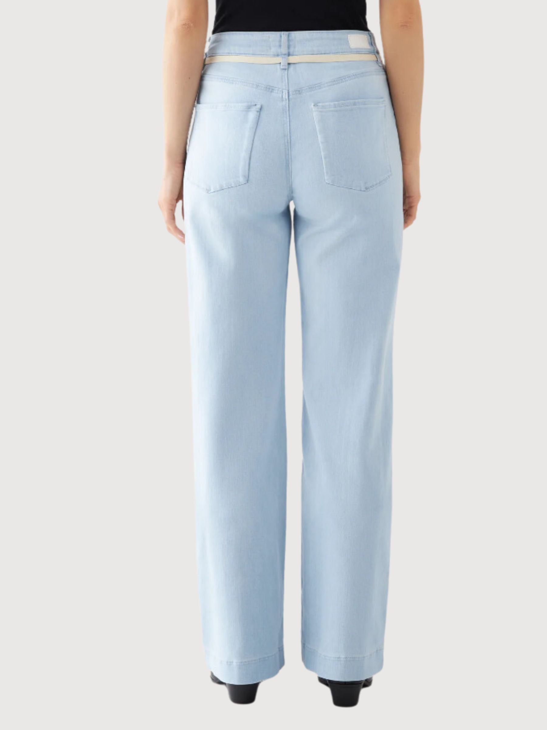 Denim-French Pocket Jeans Donna | Dawn