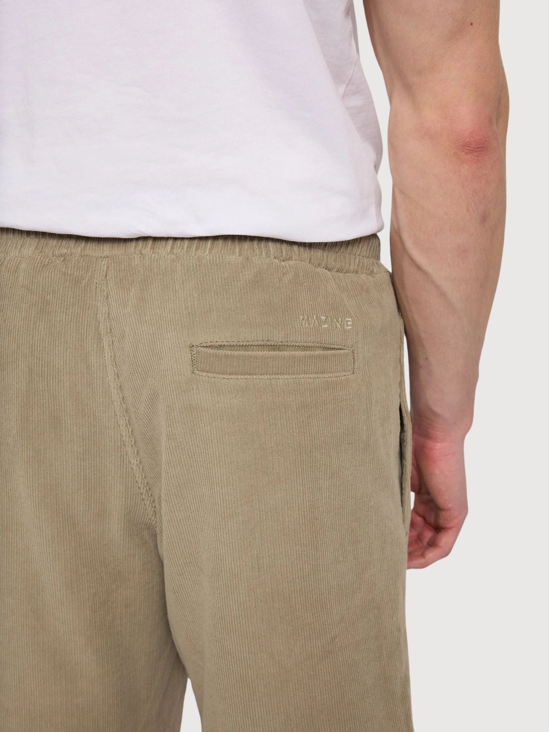 Shorts Corduroy Pull-on Man Light Khaki | Mazine