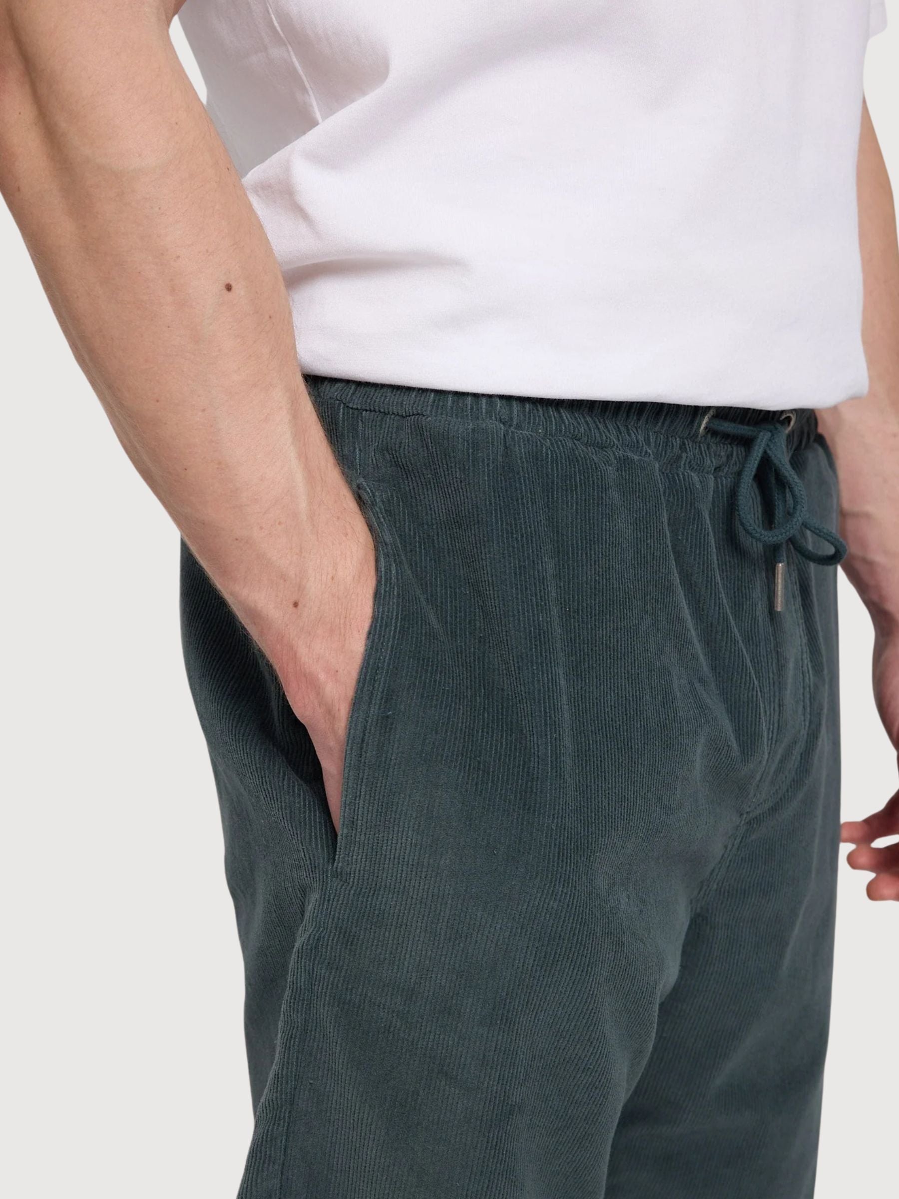 Shorts aus Cord, zum Überziehen, Herrenflasche | Mazine