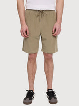 Shorts Corduroy Pull-on Man Light Khaki | Mazine