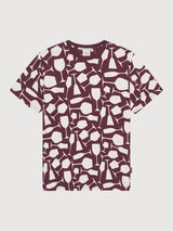 T-shirt Stockholm Stripes InsigniaBlue | Dedicated
