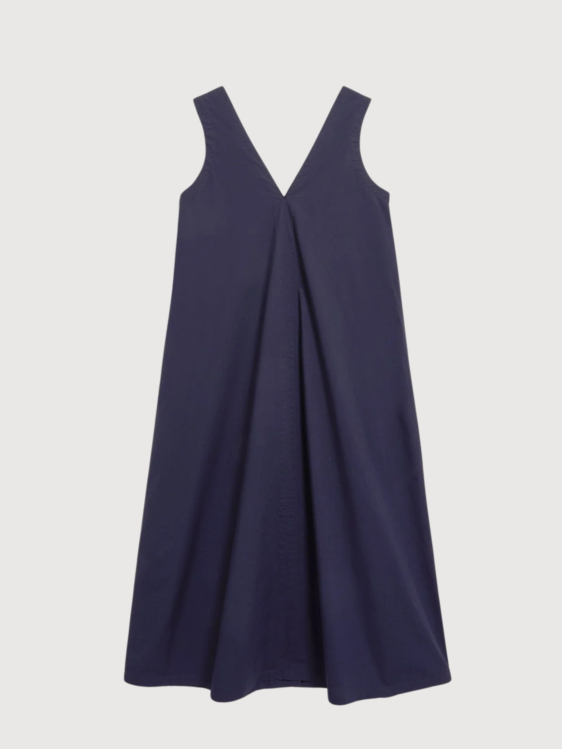 Maxikleid mit V-Ausschnitt Tinted Navy | Armedangels