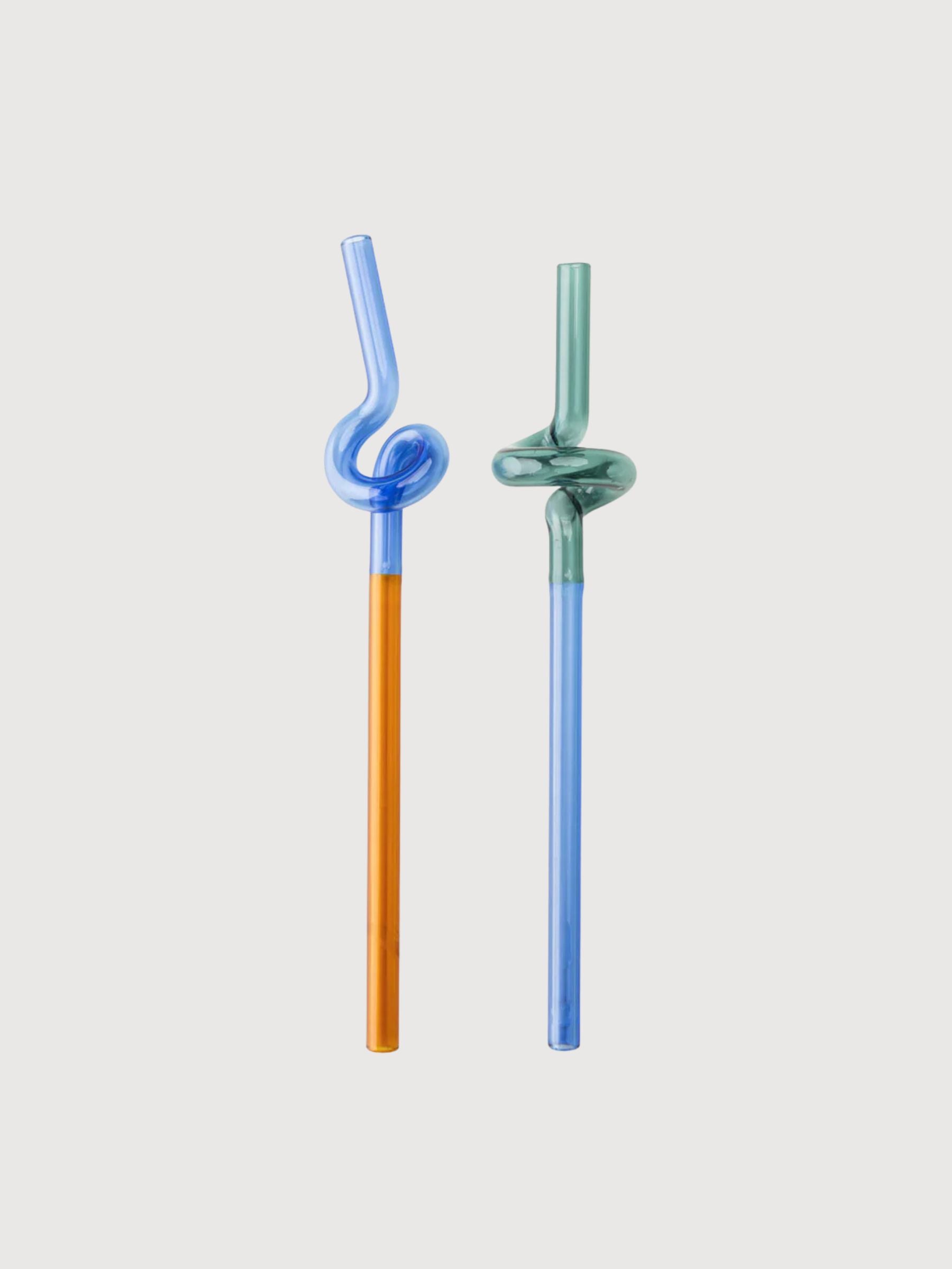 Strohhalme Regenbogen, 2er-Set | Tranquillo