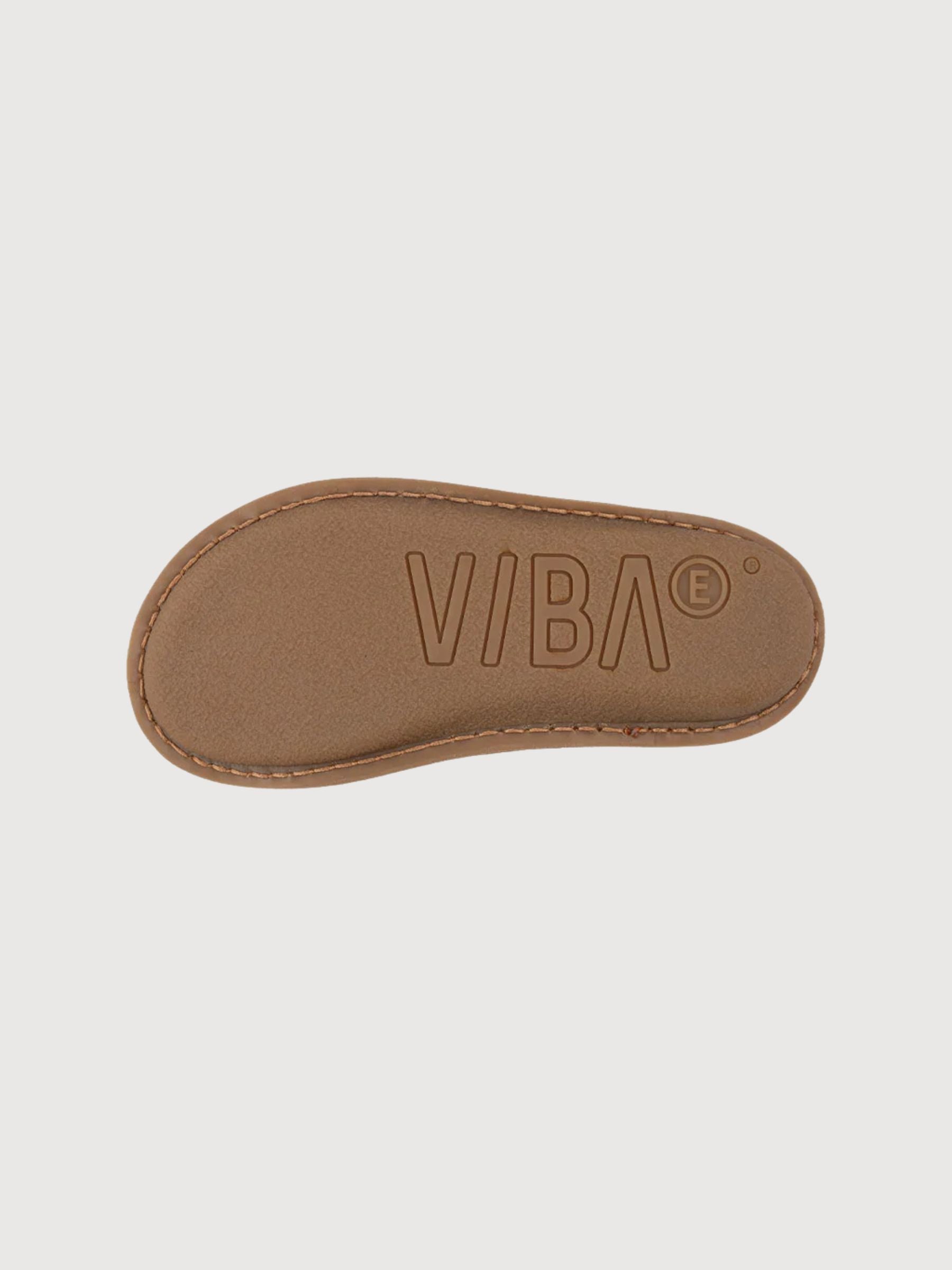 Open toe Sandal Saint Tropez Leather Cognac Brown | VIBAE