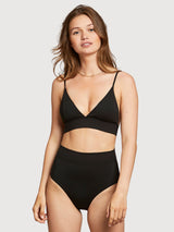Slite Bikini Pants Schwarz | Dedicated