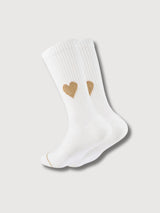 Icons Love Socks Glitter Love Gold | Ooley