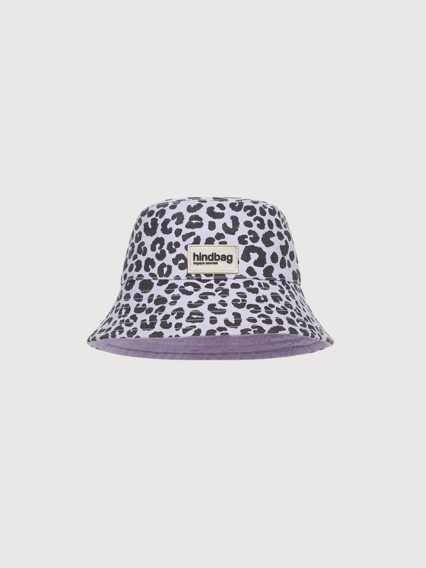 BOB LEOPARD LILAS HAT | Hindbag