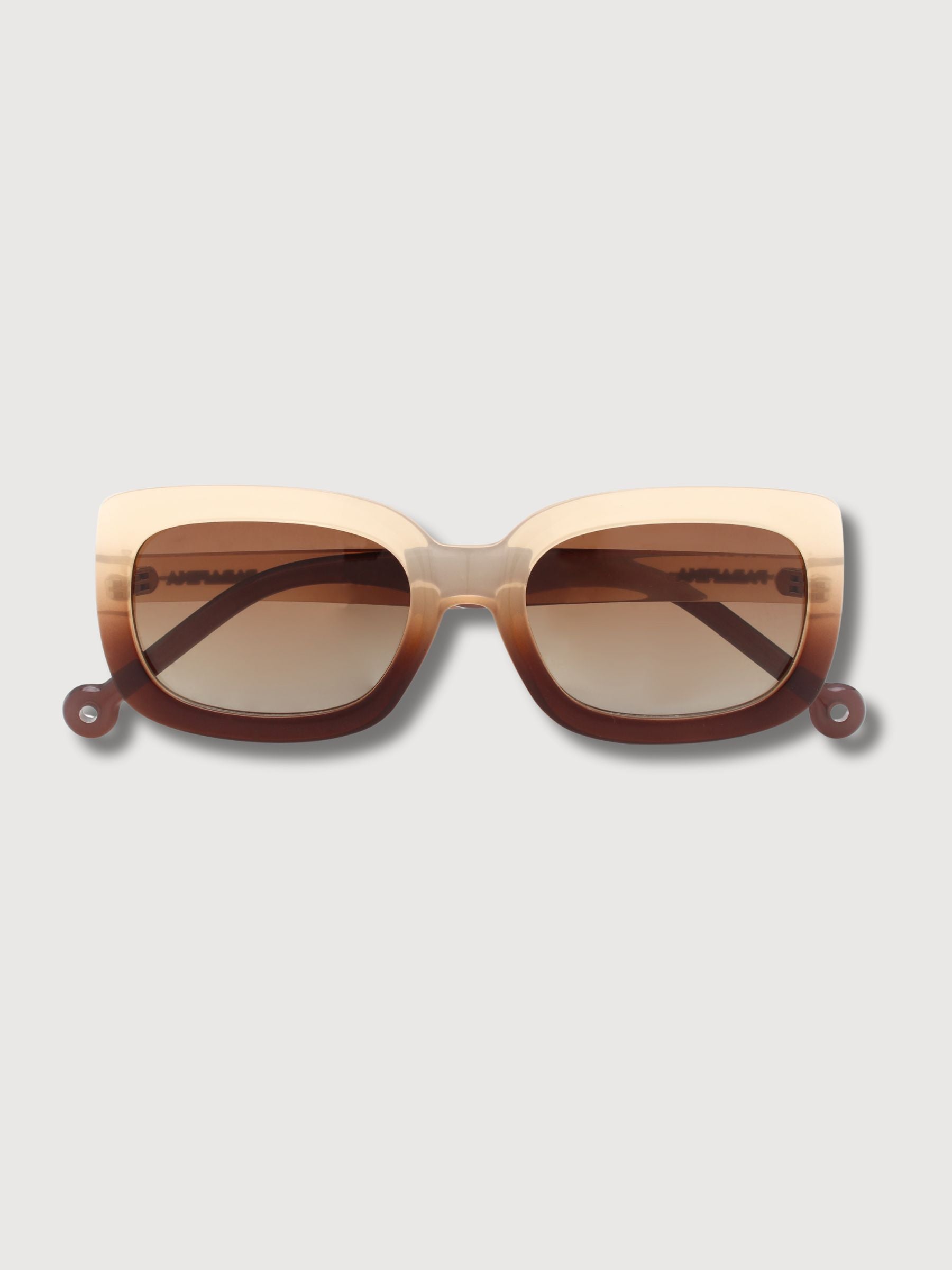 Sunglasses Duna Brown/Beige Unisex | Parafina