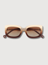 Sunglasses Duna Brown/Beige Unisex | Parafina