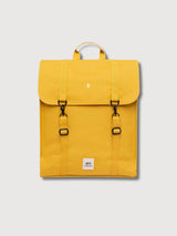 Backpack Handy Metal New Mustard In Recycled Polyester | Lefrik