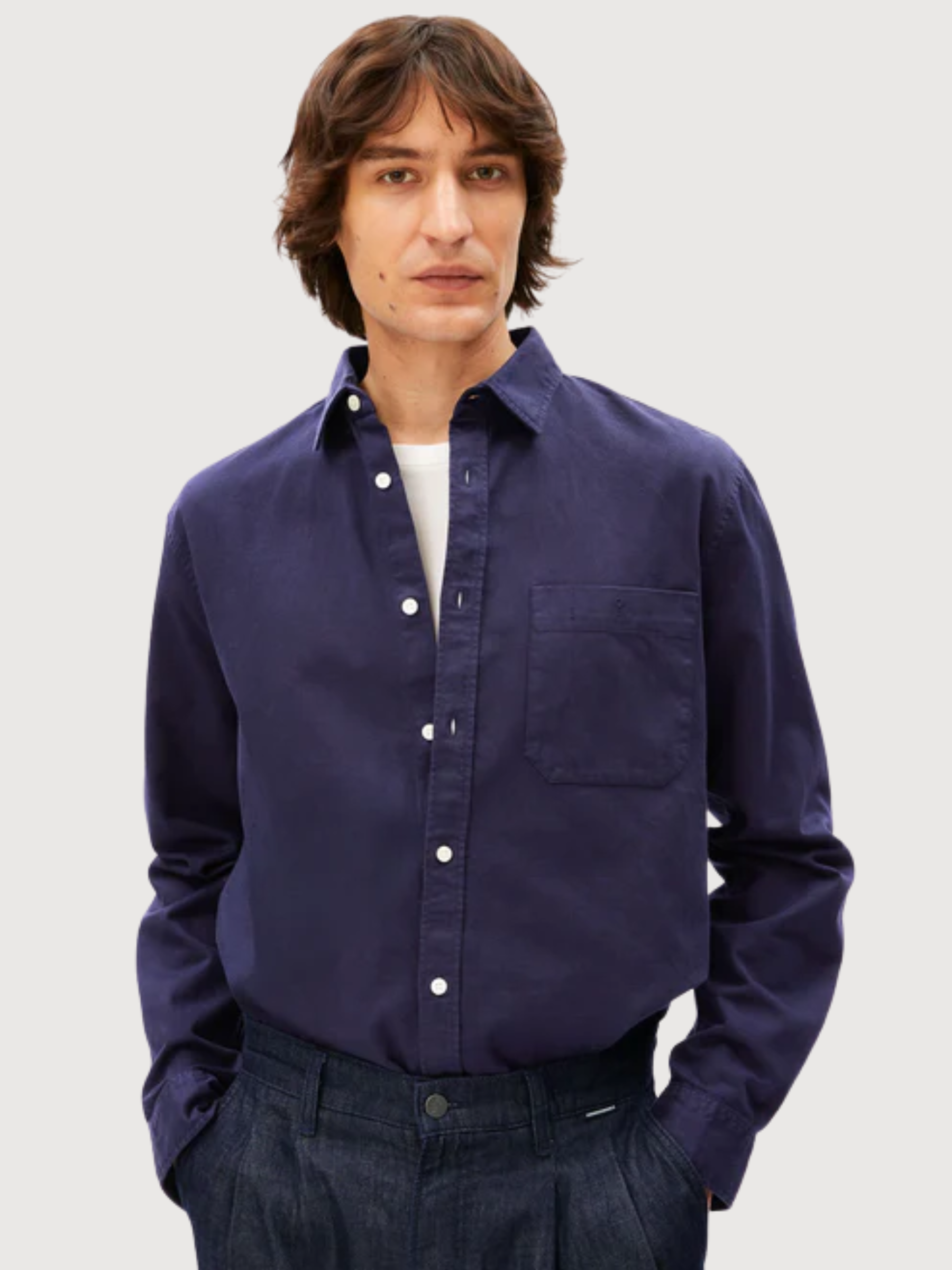 GMT DYE Leinen Langarmshirt | ARMEDANGELS