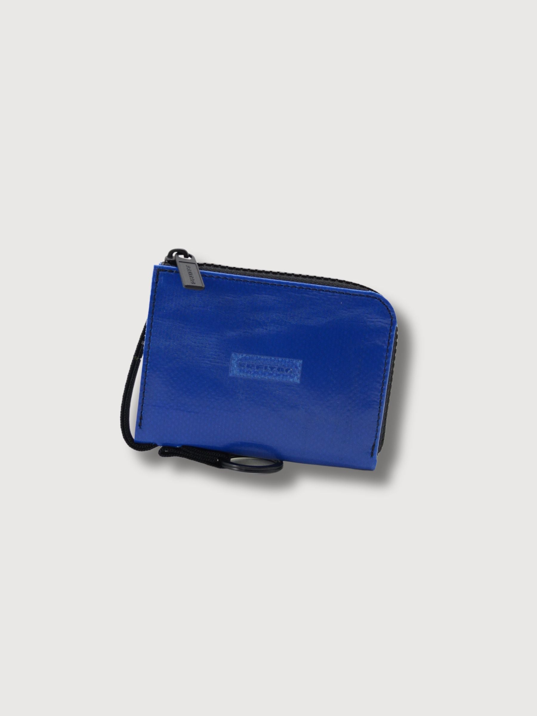 Portafoglio F255 Blu scuro/nero di Parker in teli per camion usati | Freitag