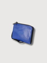 Wallet F255 Parker Dark Blue/Black In Used Truck Tarps | Freitag