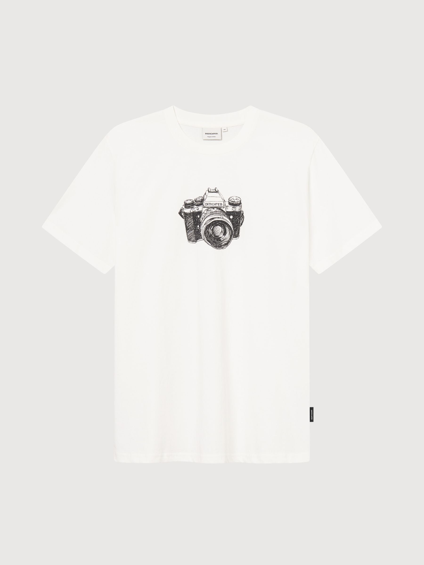 T-Shirt Stockholm Analog Camera Weiß | Dedicated
