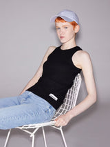 Top Kanitaa Black In Organic Cotton | Armedangels