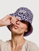 BOB LEOPARD LILAS HAT | Hindbag