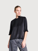 Blouse Namora Black Woman | Jan N June