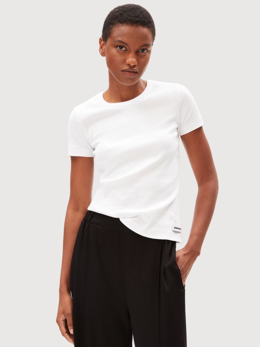 Kardaa Weiss T-Shirt Bio-Baumwolle | Armedangels