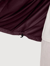 Jacket Short Ripstop Woman Berry Brown | Mazine