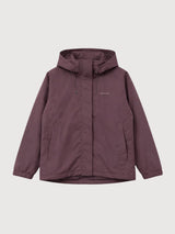 Jacket Short Ripstop Woman Berry Brown | Mazine