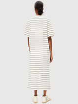 Dress Xelinaa Stripe Undyed Black | Armedangels