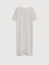 Dress Xelinaa Stripe Undyed Black | Armedangels