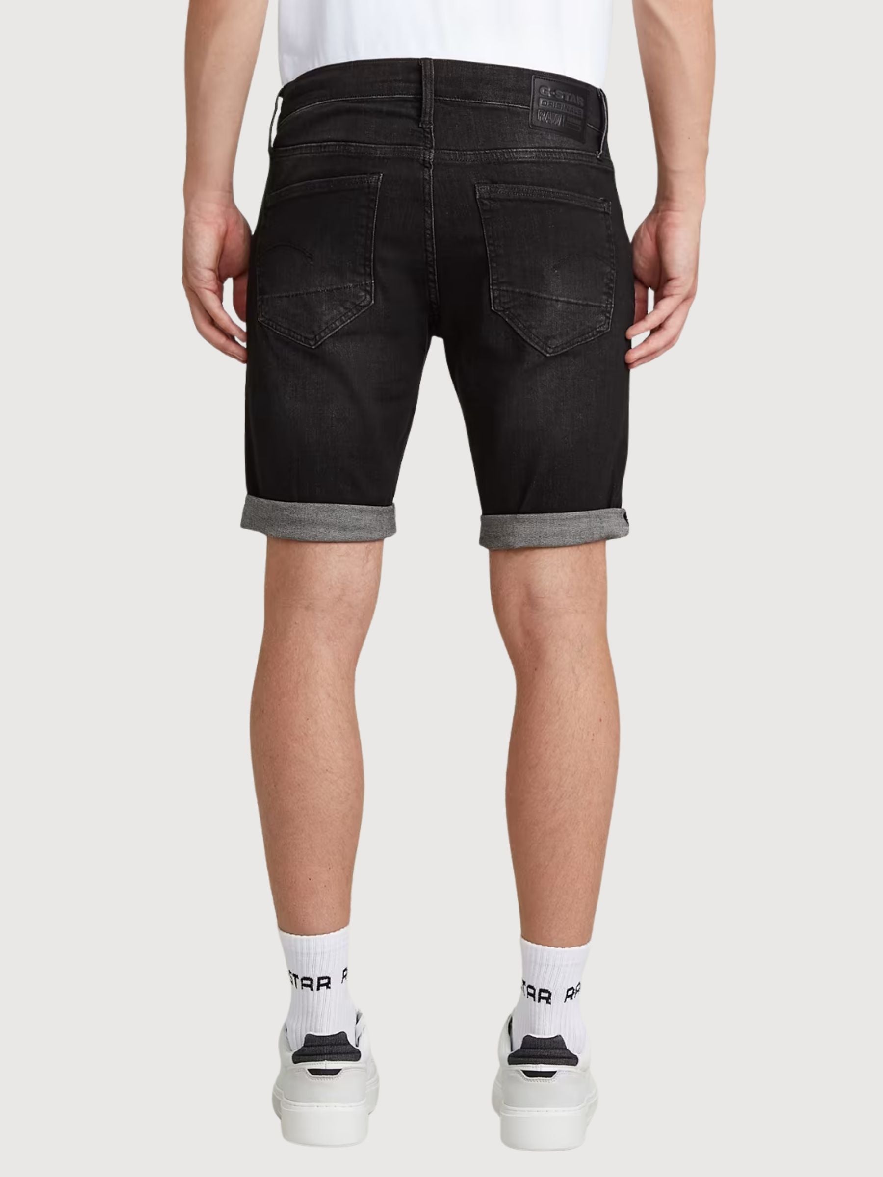 Shorts Jean Slim Medium Aged Grey Man | G-Star