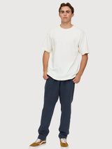 Hose Regular Leinen Mann Tintenblau | Mazine