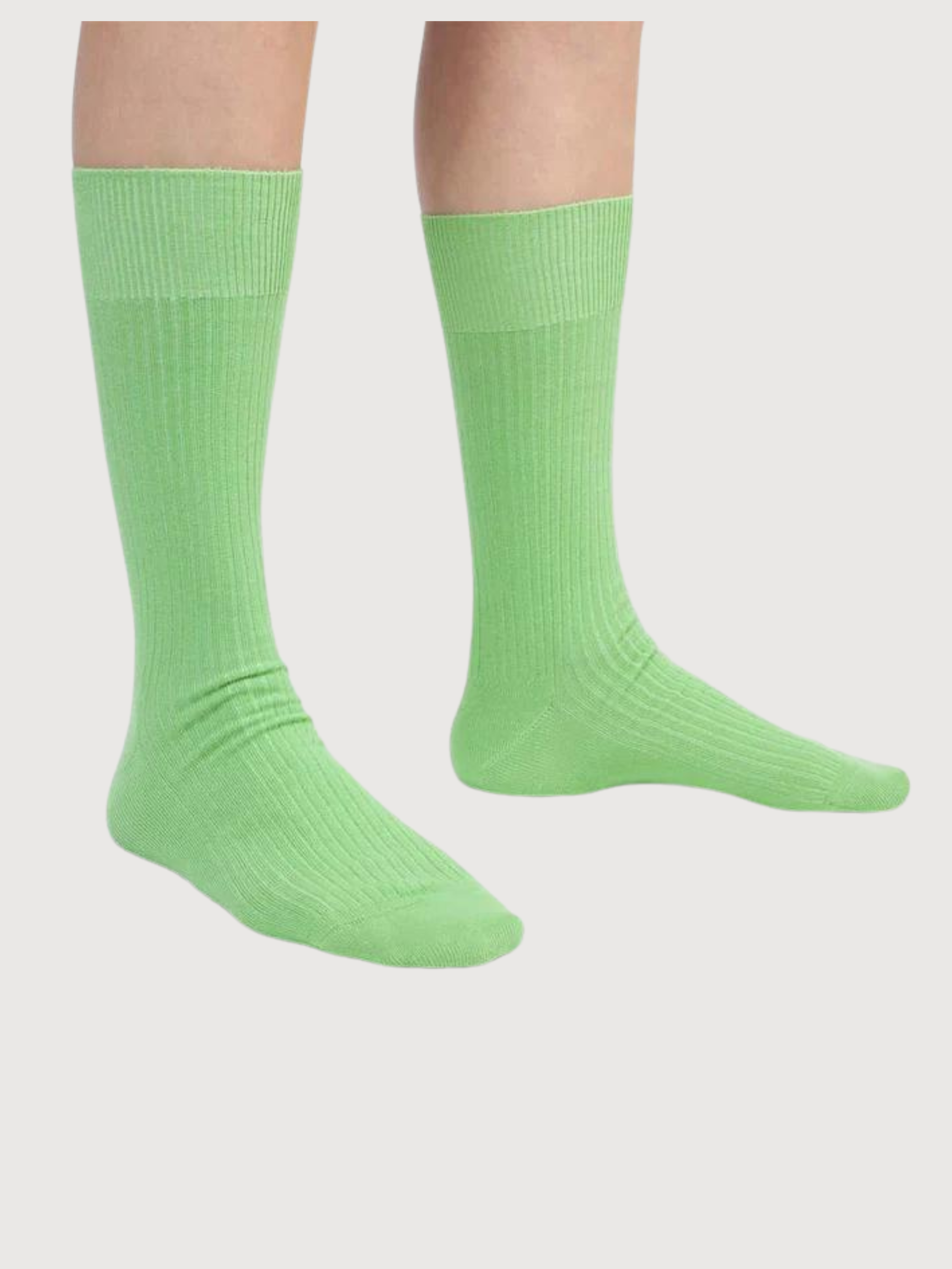 Socken Blassgrüne Bio -Baumwolle | DillySocks