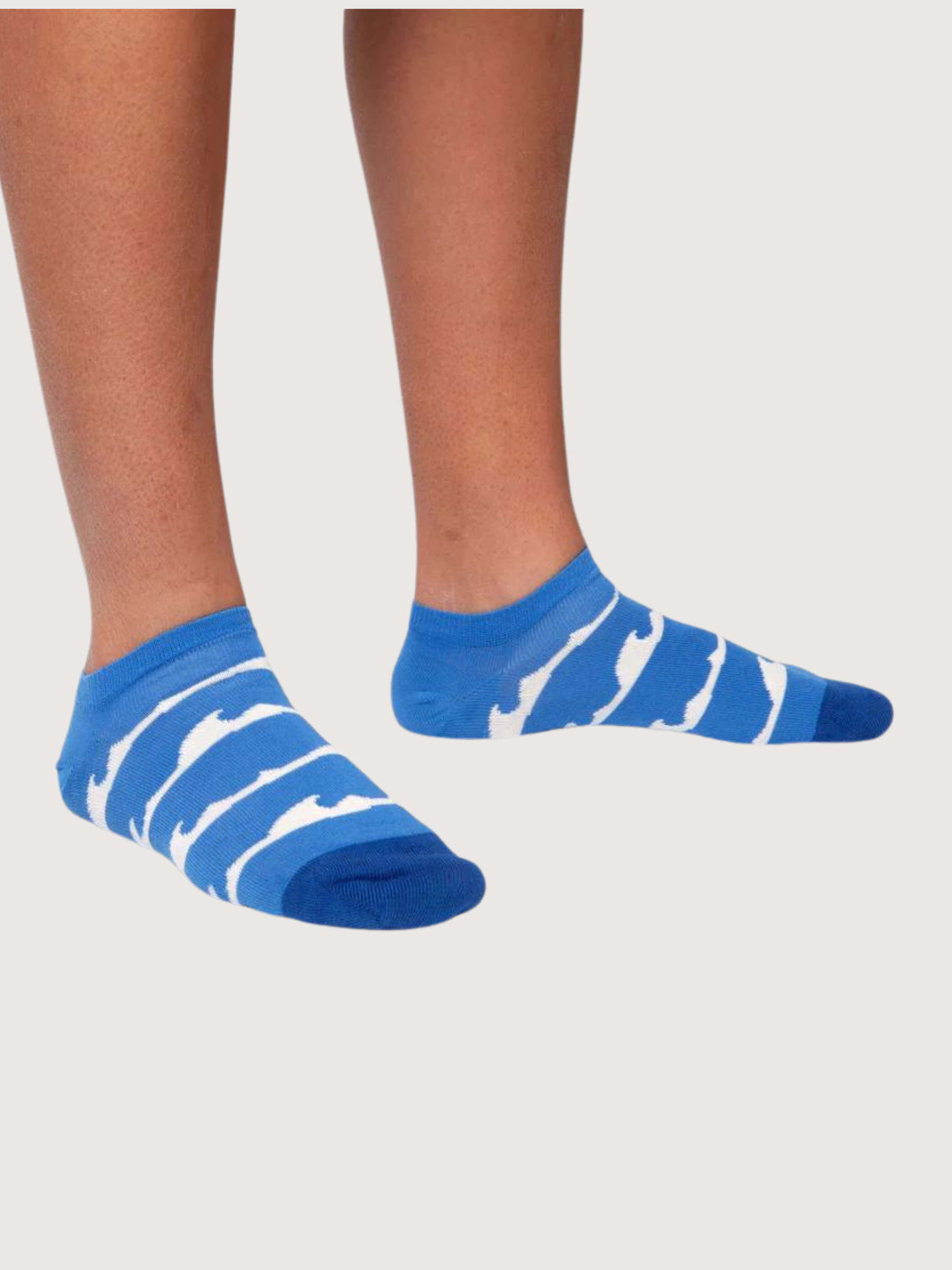 Calzini Corti Onde Selvagge Cotone Organico | DillySocks