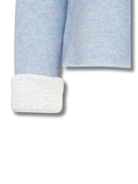 Nicoletta Light Blue Woman Pullover | Stapf