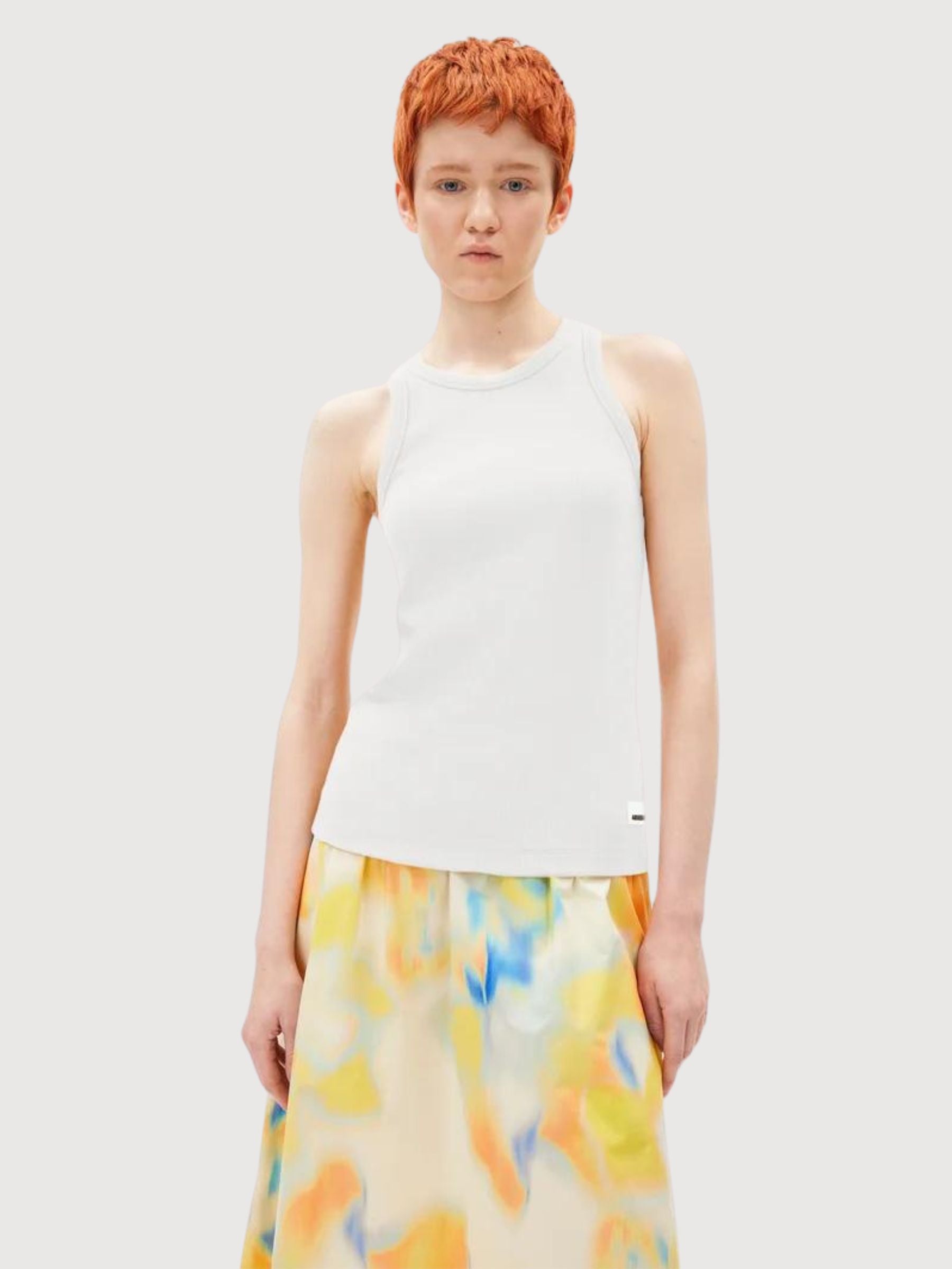 Kanitaa Top Bianco Cotone Organico | Armedangels