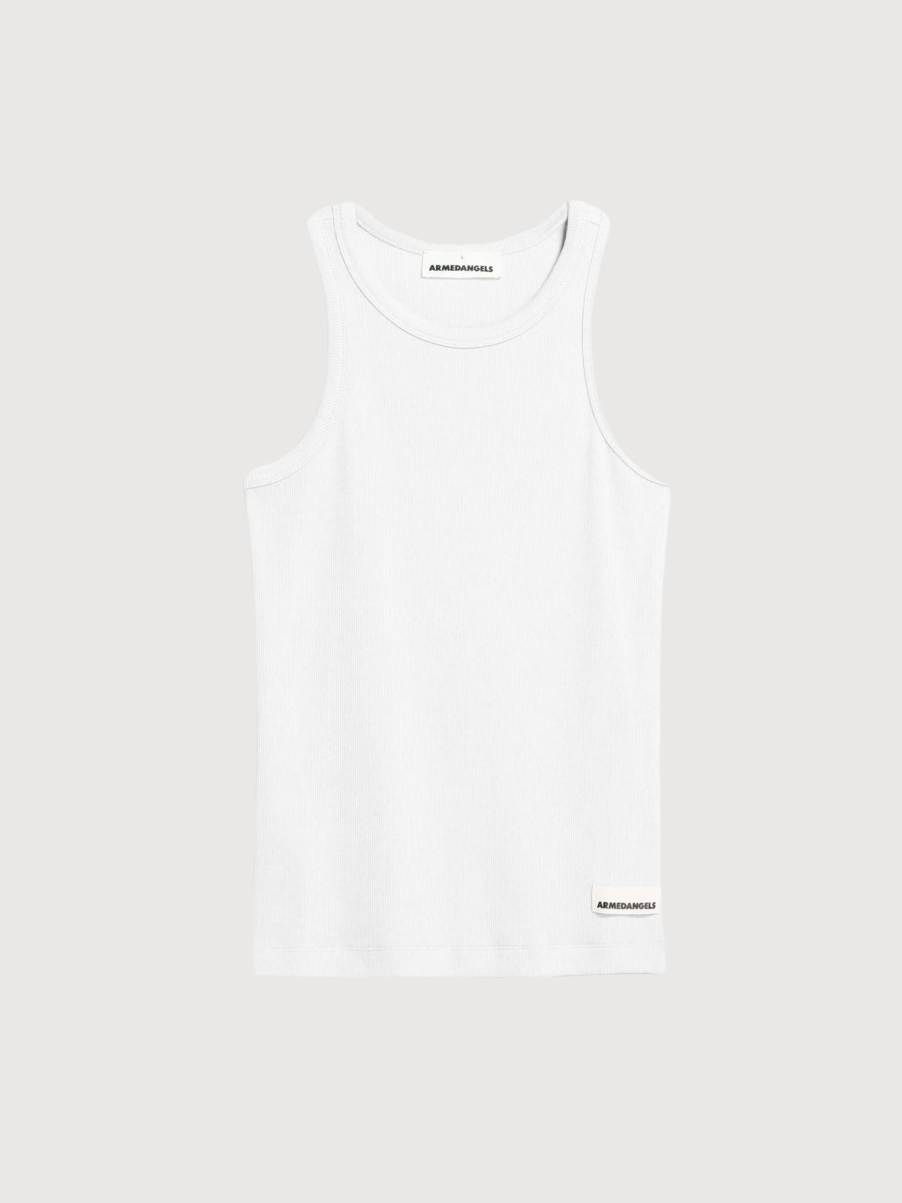 Kanitaa Top Bianco Cotone Organico | Armedangels