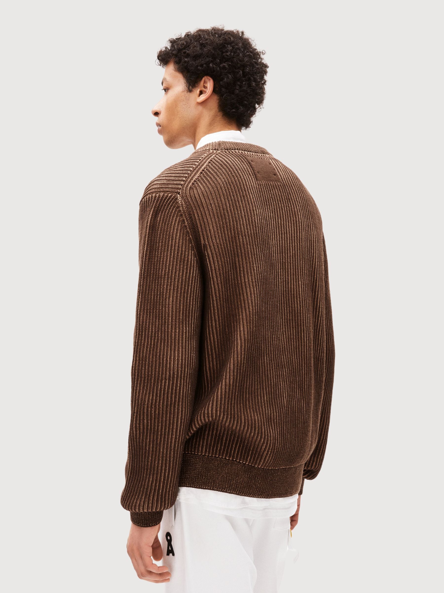 Andraas Maglione Marrone Uomo | Armedangels