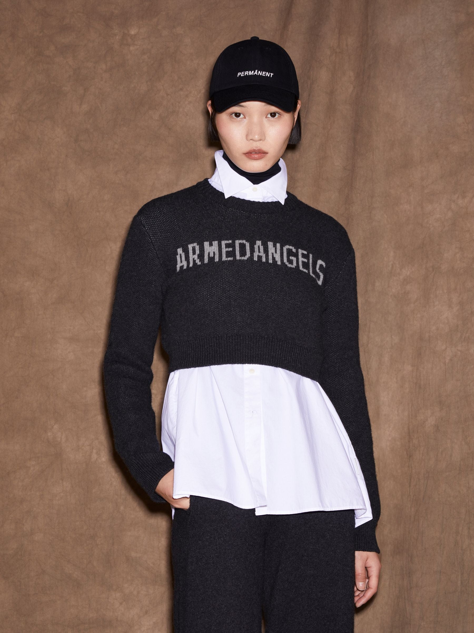 Mejaa Maglione Grigio Donna | Armedangels