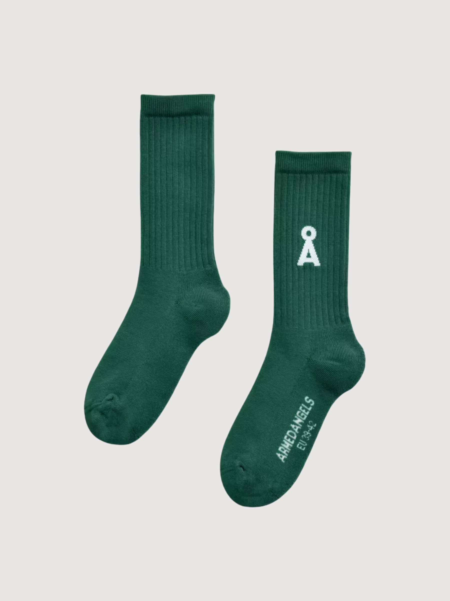 Socks Saamus Bold Emerald Green | Armedangels