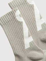 Socks Saamus Short Grey Unisex | Armedangels